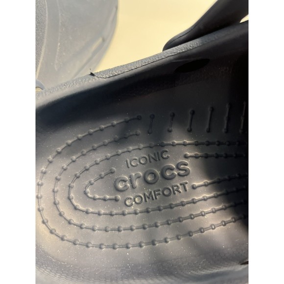 NWOT - Crocs Specialist II Clogs, Blue Rubber Slip On Men’s Size 11 - Picture 4 of 12